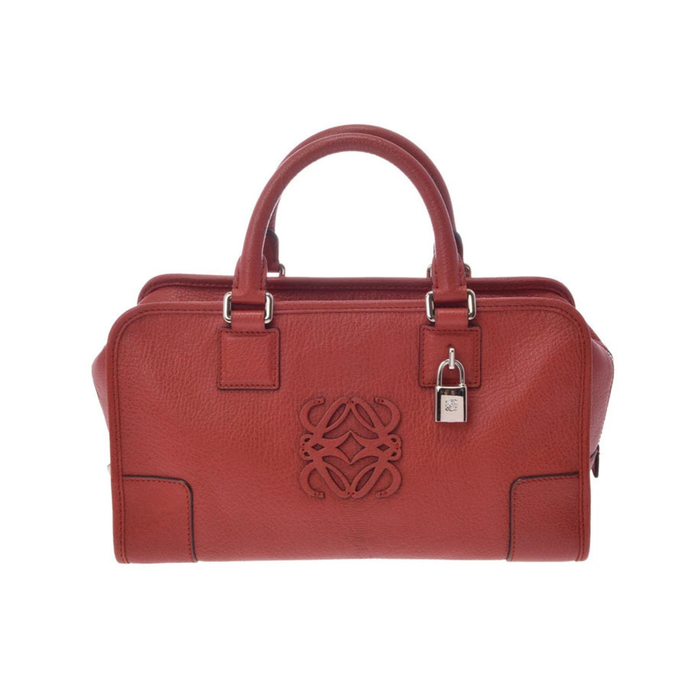 Loewe Amazona handbag Goatskin Lambskin reddish